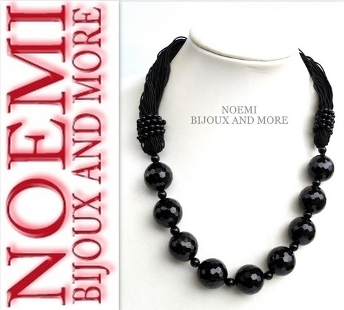 Collana donna onice nero - onice,