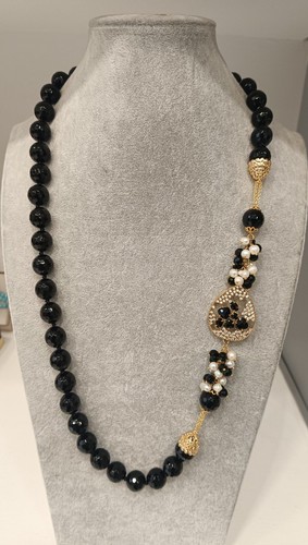 Collana lunga artigianale