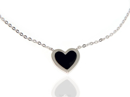 Collana argento 925 cuore - 925,