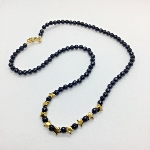 Collana onice nero con - nero,