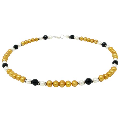Collana perle acqua - di,