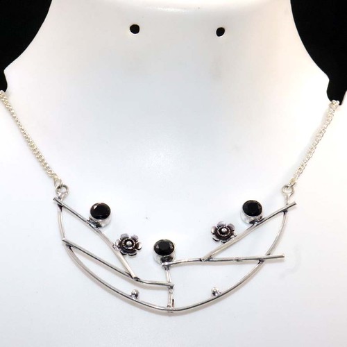 Collana trend onice nera - collana,