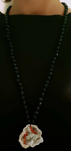Collana lunga onice senza - *collana,
