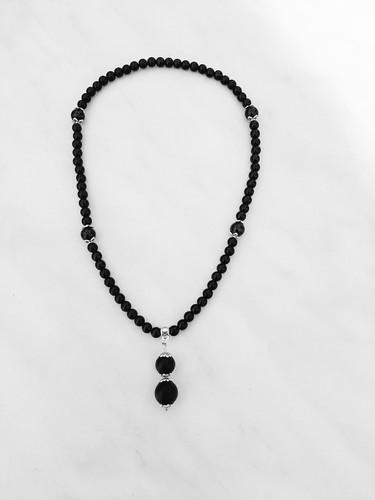Collana elastica con perline - , e