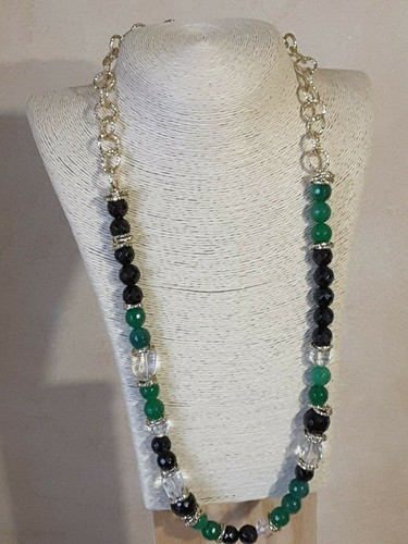 Collana donna pietre dure