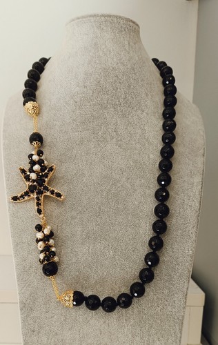 Collana artigianale lunga
