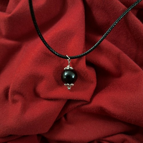 Collana sarda coccu fatto - sarda, a