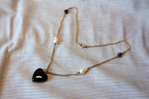 Collana argento con perle - collana,