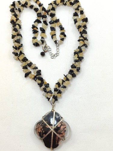 Collana donna pietre mix - collana, in
