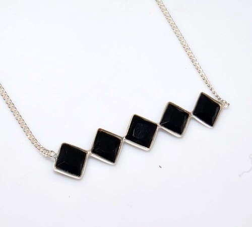 Collana onice nera - collana,